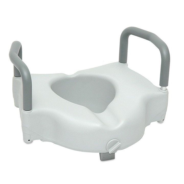 ProBasics Raised Toilet Seat with Lock and Arms | Michigan USA