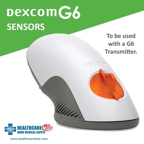 Dexcom G6 Replacement Sensor | Michigan USA Diabetes Continuous Glucose Monitoring System CGM Diabetes