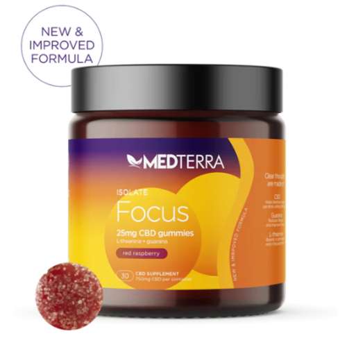 CBD Focus Gummies by Medterra | For Sale in MI USA