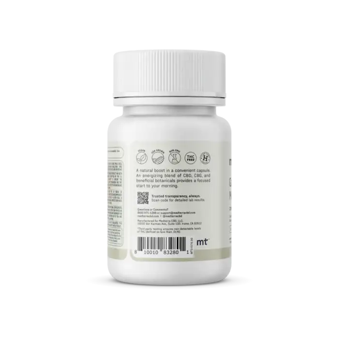 Medterra Good Morning Capsules - Image 3