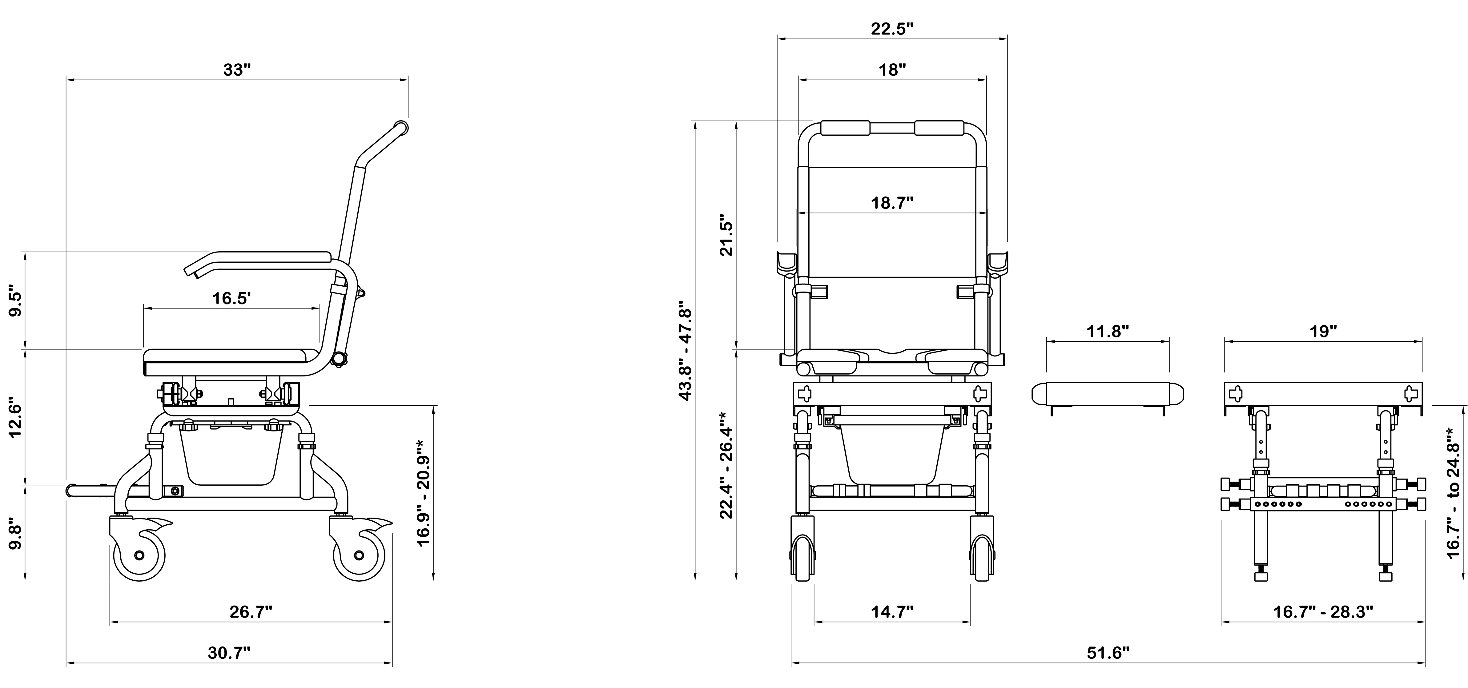 ShowerBuddy SB2 Tubbuddy Over Bath Transfer System- Michigan USA