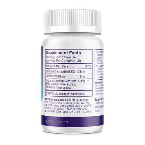 GOOD NIGHT LIPOSOMAL CBD+ CAPSULES | Michigan USA