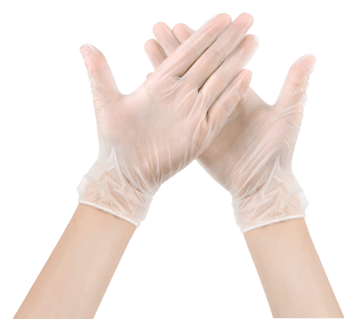 Extra Large Powdered Vinyl Gloves available in Michigan USA