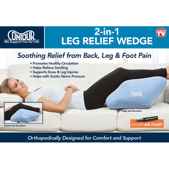 Contour 2-in-1 Leg Relief Wedge | Michigan USA