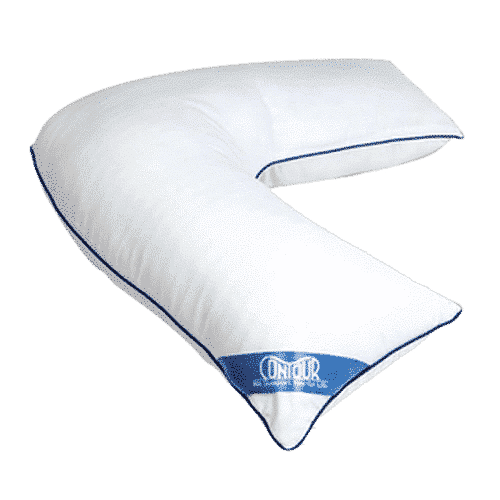 CONTOUR L SHAPED BODY PILLOW | Michigan USA