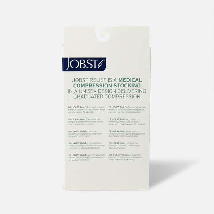 Jobst Relief 30-40 mmHg Closed Toe Knee High Extra Firm Compression Stockings Available in Michigan USA