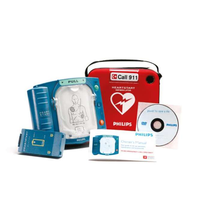 The Philips HeartStart OnSite Defibrillator (AED) is available for sale in Michigan USA