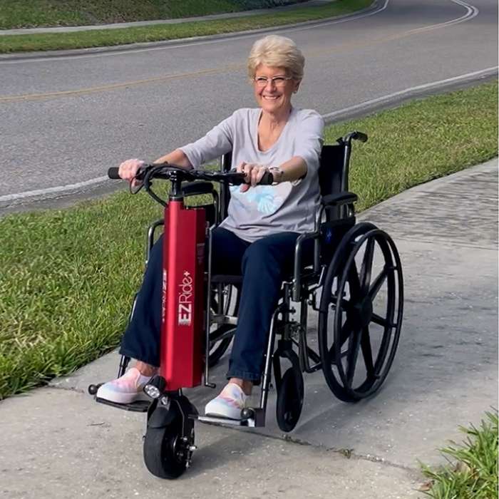 EZ Ride+ Power Assist System For Manual Wheelchair Available in Michigan USA