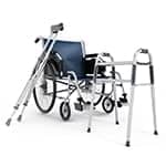 ambulatory equipment rollator walker, upright walker, cane, underarm crutches, ustep walker in michigan usa