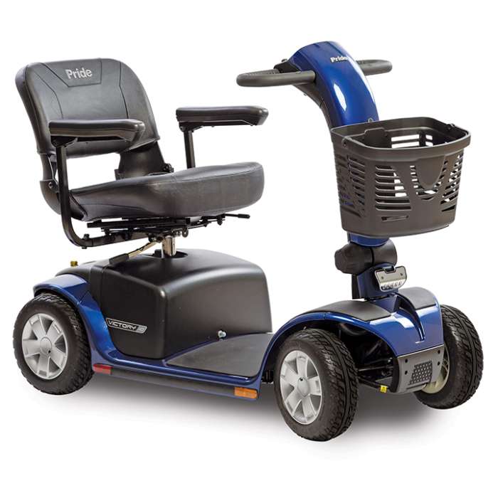 This Victory 10 4 Wheel Heavy Duty Mobility Scooter by Pride is available in Michigan, USA.