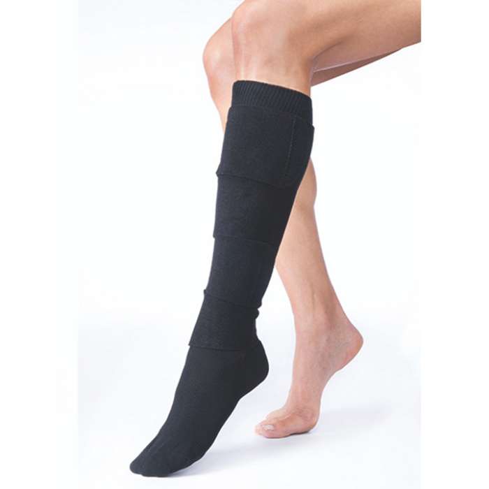 Jobst Farrow Wrap 4000 Compression Legpiece is designed to help reduce limb swelling and maintain volume reductions, as well as promote healing of venous leg ulcers. for sale and available in Ann Arbor MI, USA