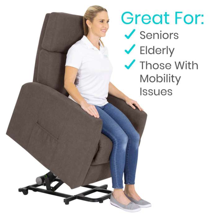 Experience ultimate comfort and relaxation with our Oversized Power Lift Chair Recliner with Massage Features. Available in Michigan, USA. Elevate your relaxation game today!