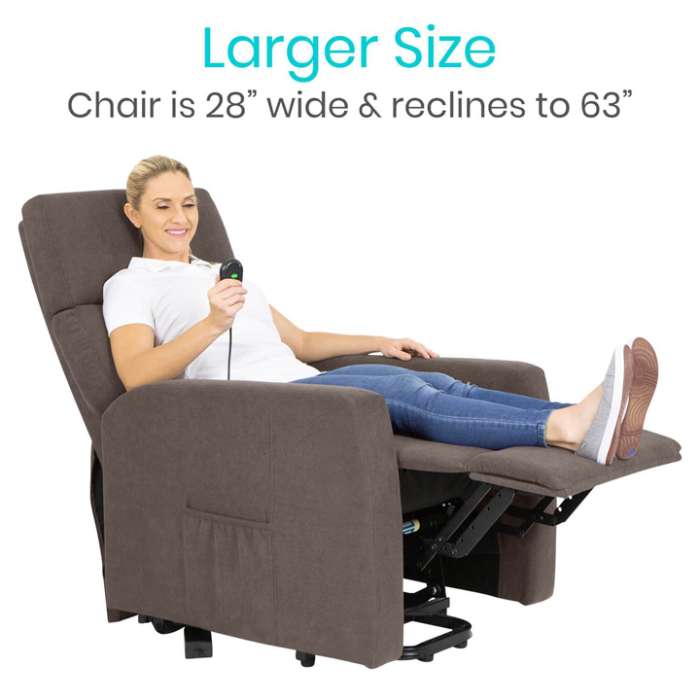 Experience ultimate comfort and relaxation with our Oversized Power Lift Chair Recliner with Massage Features. Available in Michigan, USA. Elevate your relaxation game today!