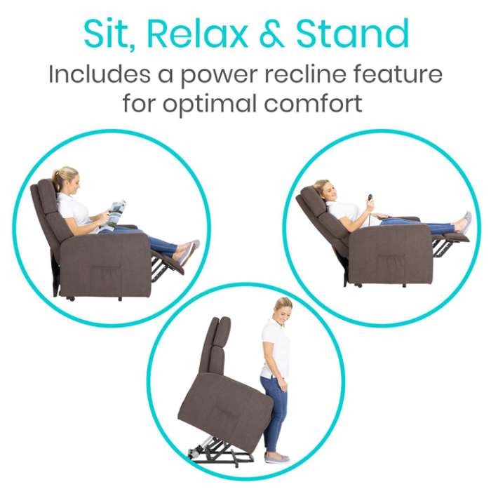 Experience ultimate comfort and relaxation with our Oversized Power Lift Chair Recliner with Massage Features. Available in Michigan, USA. Elevate your relaxation game today!