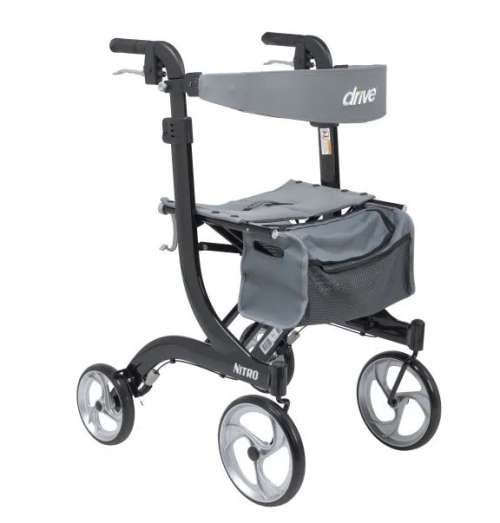 Drive™ Nitro Tall Height 4 Wheel Rollator Walker