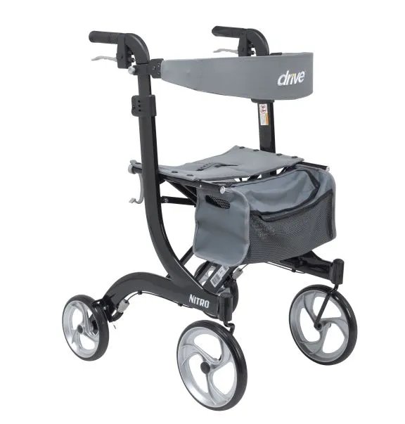 Drive™ Nitro Tall Height 4 Wheel Rollator Walker