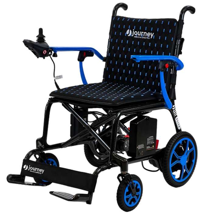 Journey Air Elite "World's Lightest" Carbon Fiber Folding Power Chair - Image 2