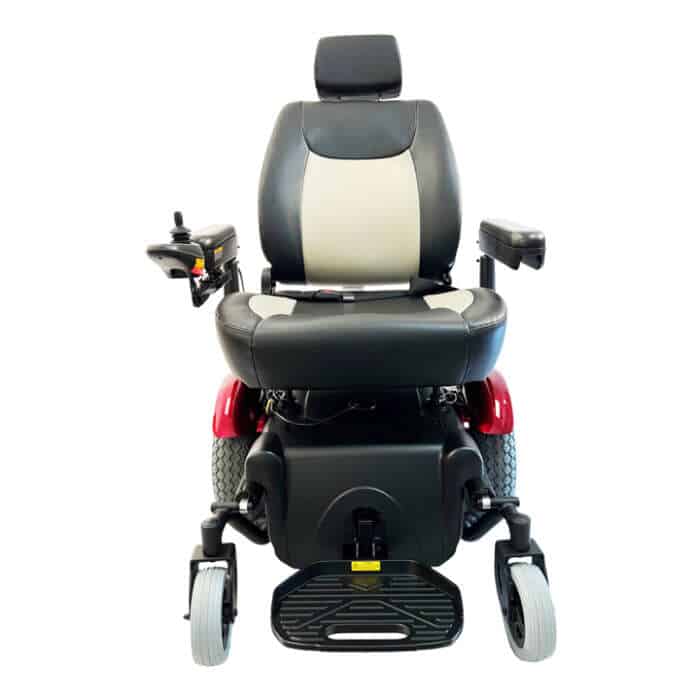Discover the Tacahe Heavy Duty Power Wheelchair; 450lb capacity, superior maneuverability. Ships nationwide from Ann Arbor, MI.