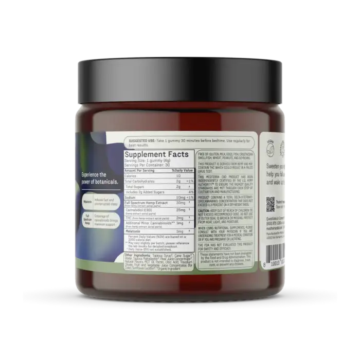 Medterra Deep Sleep CBD Gummies - Image 2