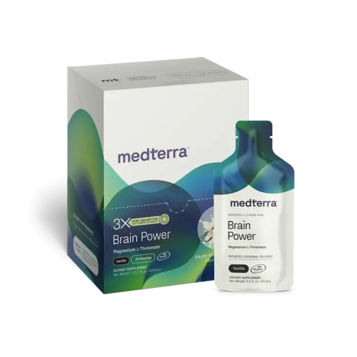 Medterra Brain Power – CBD and nootropic formula for focus and cognitive support