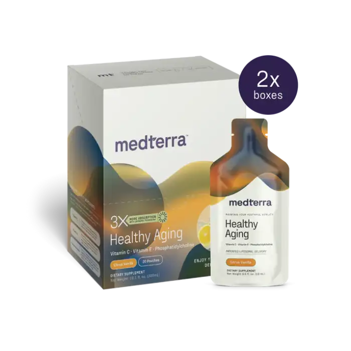 Medterra Healthy Aging – CBD and botanical blend for longevity and skin support