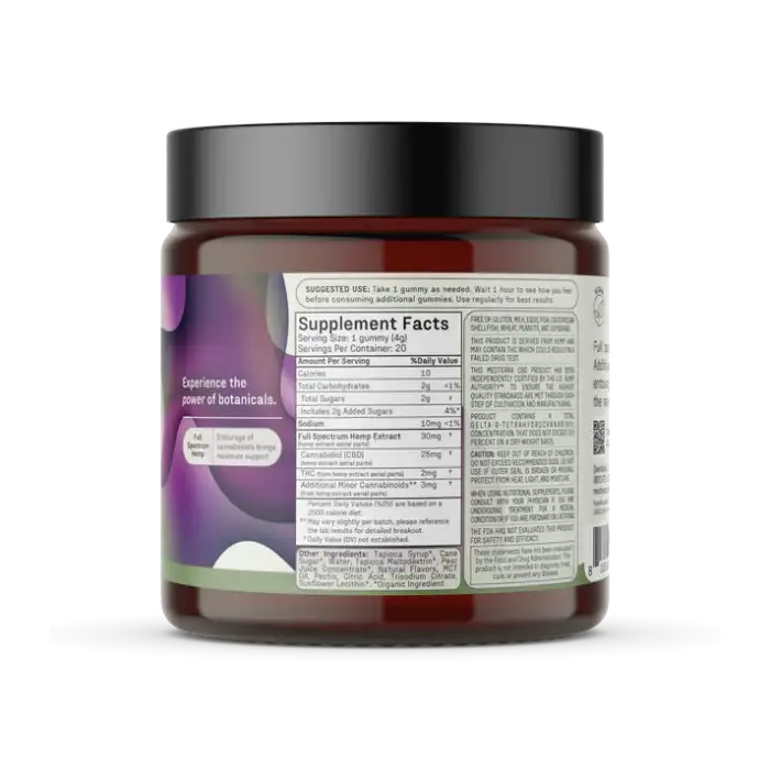 Medterra Max Relief Full Spectrum CBD Gummies - Image 2