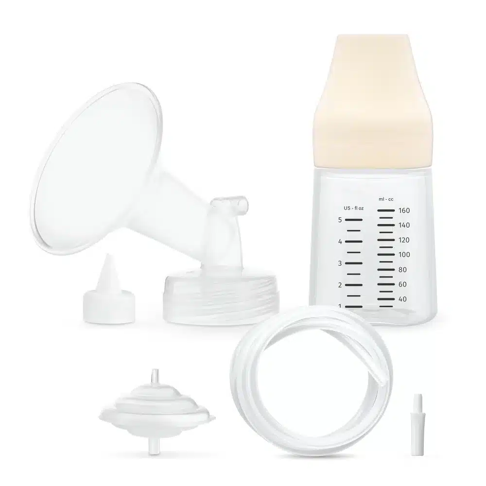 Spectra premium accessory kit 24mm for S1 Plus, S2 Plus, 9 Plus, and Synergy Gold. Includes all parts needed for efficient breast milk expression.